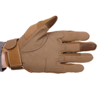 Перчатки тактические с закрытыми пальцами Zelart 8798 размер XL Khaki - изображение 3