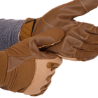 Перчатки тактические с закрытыми пальцами Zelart 8795 размер M Khaki - изображение 4