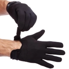 Перчатки тактические с закрытыми пальцами Zelart 0527 размер XL Black - изображение 2