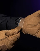 Тактические перчатки с пальцами BEZET Protective M песочные - зображення 8