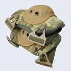 Налокотники тактичні штурмові швидкознімні UMA Equipment М16 Піксель - зображення 4