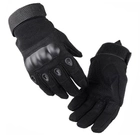 Перчатки тактические черные, с мягкой защитой суставов, розмер XL - изображение 1
