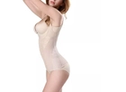 Корсет-майка для похудения с эффектом пуш-ап 6XL (118-125cm) бежевый - изображение 3