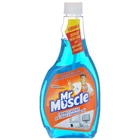 Засіб для миття скла та інших поверхонь Mr Muscle Професіонал зі спиртом запасний блок 500 мл (4823002001020)