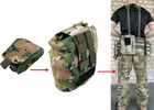 Подсумок EasyFit для сброса (Мультикам с MOLLE для сброса на разгрузку, жилет, РПС) ТАС-1409-3 (56002748) - изображение 1