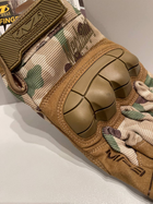 Тактические сенсорные перчатки палые Mechanix M-Pact Мультикам XL (E-0011-2) - изображение 3