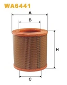 Фильтр воздушный Alfa Romeo AR 6/8, Iveco Daily/Grinta I, Daily/Grinta II, Citroen C25 Wix Filters (WA6441) WIX Filters (WA6441)