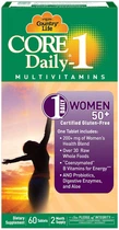 Вітаміни Country Life Core Daily-1 for Women 50+ 60 таблеток (4384302781)