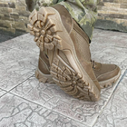 Кросівки чоловічі тактичні літні з сіткою ЗСУ 6616 45 р 29,5 см койот - зображення 8