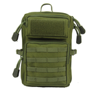 Тактический поясной подсумок Outdoor Tactics LS1, сумка для телефона. Зеленый. - изображение 4