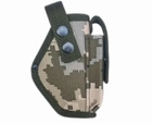 Кобура поясная для пистолета макарова ПМ с чехлом под магазин пиксель 11605 - изображение 1