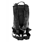 Туристический рюкзак для охоты, рыбалки, походов Molle Assault 20L Black, прочный - изображение 4