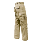 Тактичні штани Rothco Fit Zipper Fly BDU Pants Khaki XL 2000000078229 - зображення 4