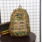 Мужской рюкзак тактический Army PUBG Battlegrounds 30л, универсальный Green Pixel - изображение 3