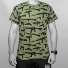 Футболка Rothco Vintage Guns T-Shirt Хаки L 2000000086484 - изображение 5
