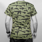 Футболка Rothco Vintage Guns T-Shirt Хакi M 2000000086477 - зображення 6