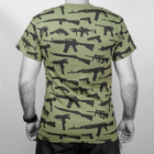Футболка Rothco Vintage Guns T-Shirt Хаки S 2000000086460 - изображение 6