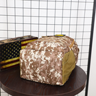 Мужской рюкзак тактический Army PUBG Battlegrounds 30л, универсальный Brown Pixel - изображение 9