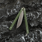 Нож-бабочка (балисонг) Ganzo G766 зеленый 2000000093529 - изображение 5
