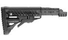 Буферна труба FAB для АК47, полімерна, чорна (7000631) - зображення 2
