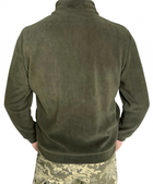 Тактическая флиска ЗСУ военная кофта армейская флисовая олива мужская L (50) - изображение 5