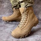 Ботинки мужские зимние тактические ВСУ (ЗСУ) 8601 43 р 28 см койот - изображение 4