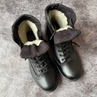 Ботинки мужские зимние тактические ВСУ (ЗСУ) 8609 45 р 29,5 см черные - изображение 9
