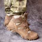 Ботинки мужские зимние тактические ВСУ (ЗСУ) 8592 40 р 26,5 см койот - изображение 5