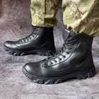 Ботинки мужские зимние тактические ВСУ (ЗСУ) 8604 40 р 26,5 см черные - изображение 7