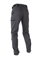 Утеплённые тактические штаны на флисе XS серые - изображение 6