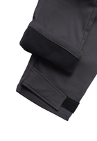 Утеплённые тактические штаны на флисе XS серые - изображение 8