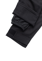 Утеплені тактичні штани на флісі XL чорні - зображення 8