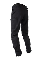 Утеплённые тактические штаны на флисе S черные - изображение 6