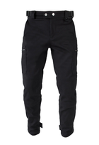 Утеплённые тактические штаны на флисе XS черные - изображение 4