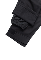 Утеплённые тактические штаны на флисе L черные - изображение 8
