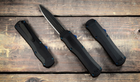 Нож Benchmade Autocrat OTF Auto Black (4008666) - изображение 3