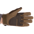 Перчатки тактические военные-армейские OAKLEY полнопалые с защитой костяшек, боевые, с закрытыми пальцами XXL Оливковый BC-4623 - изображение 4