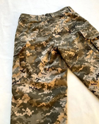 Мужской армейский костюм тактическая форма Rip-Stop Пиксель ВСУ (ЗСУ) 20222013-56 8623 56 размер - изображение 6