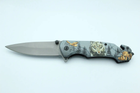 Нож складной Туристический со стеклобоем и стропорезом FA18 Wolf - изображение 4