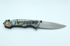 Нож складной Туристический со стеклобоем и стропорезом FA18 Wolf - изображение 7