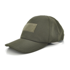Тактична кепка з липучками для шевронів, Green Voltronic YT25513 - зображення 1