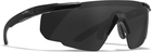 Захисні балістичні окуляри Wiley X SABER ADV Сірі (712316003025) - зображення 3