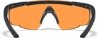 Захисні балістичні окуляри Wiley X SABER ADV Помаранчеві (712316003018) - зображення 4
