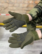 Тактические перчатки полнопалые оливковые - зображення 3