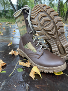 Берцы осенние облегченные, обувь для военных KROK BО1, 40 размер, коричневые, 01.40 - изображение 5