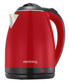 Электрочайник металлический дисковый Elenberg KS 8500-R 1.8 л Красный/ Черный