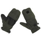 Военные флисовые перчатки/варежки MFH, олива/хаки, р-р. L - изображение 3