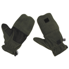 Военные флисовые перчатки/варежки MFH, олива/хаки, р-р. M - изображение 3