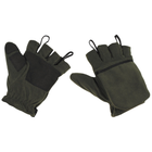 Военные флисовые перчатки/варежки MFH, олива/хаки, р-р. M - изображение 4