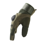 Тактичні рукавиці з закритими пальцями Outdoor Tactics Z192 розмір XL, зелений (олива). - зображення 9